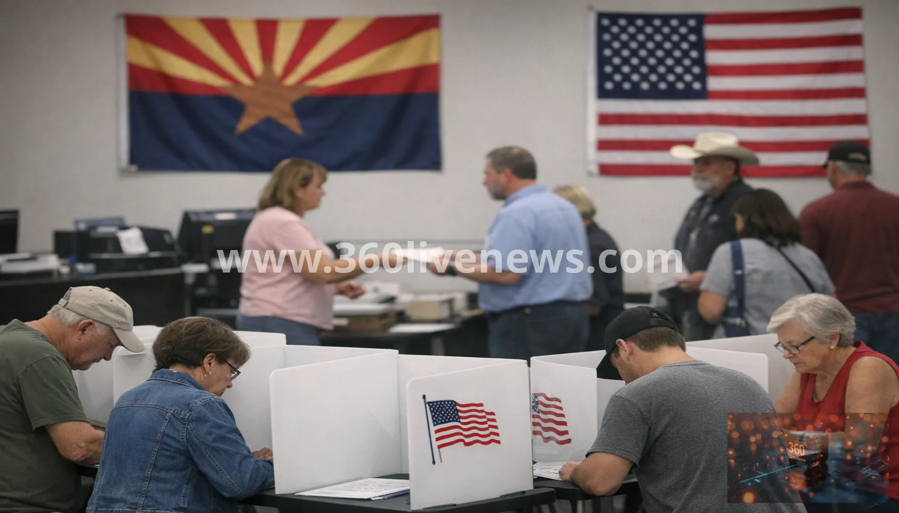Arizona voters head to primary polls in key battleground races