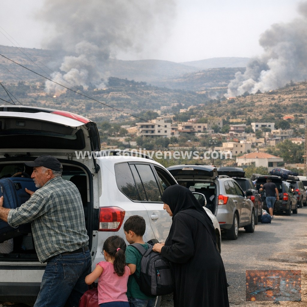 Israel orders fresh evacuations in southern Lebanon as strikes intensify