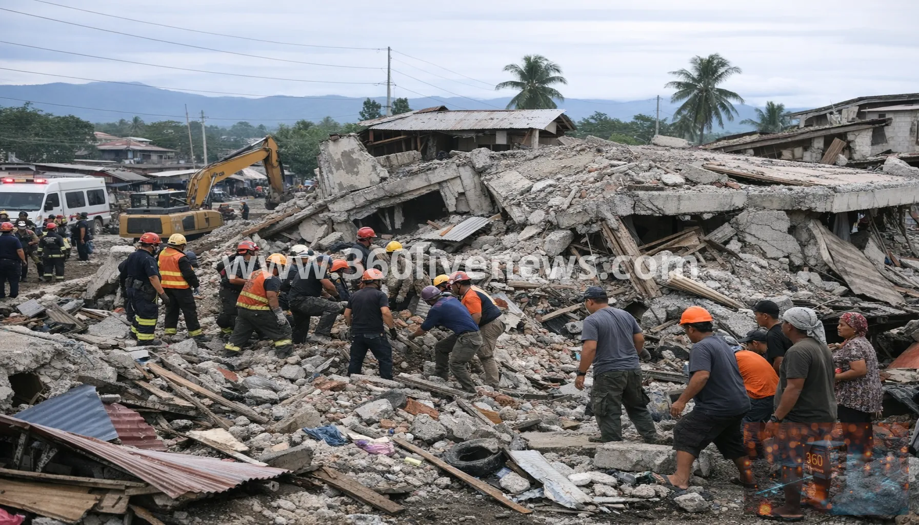 Philippines earthquake leaves at least 41 dead in Mindanao as aftershocks continue