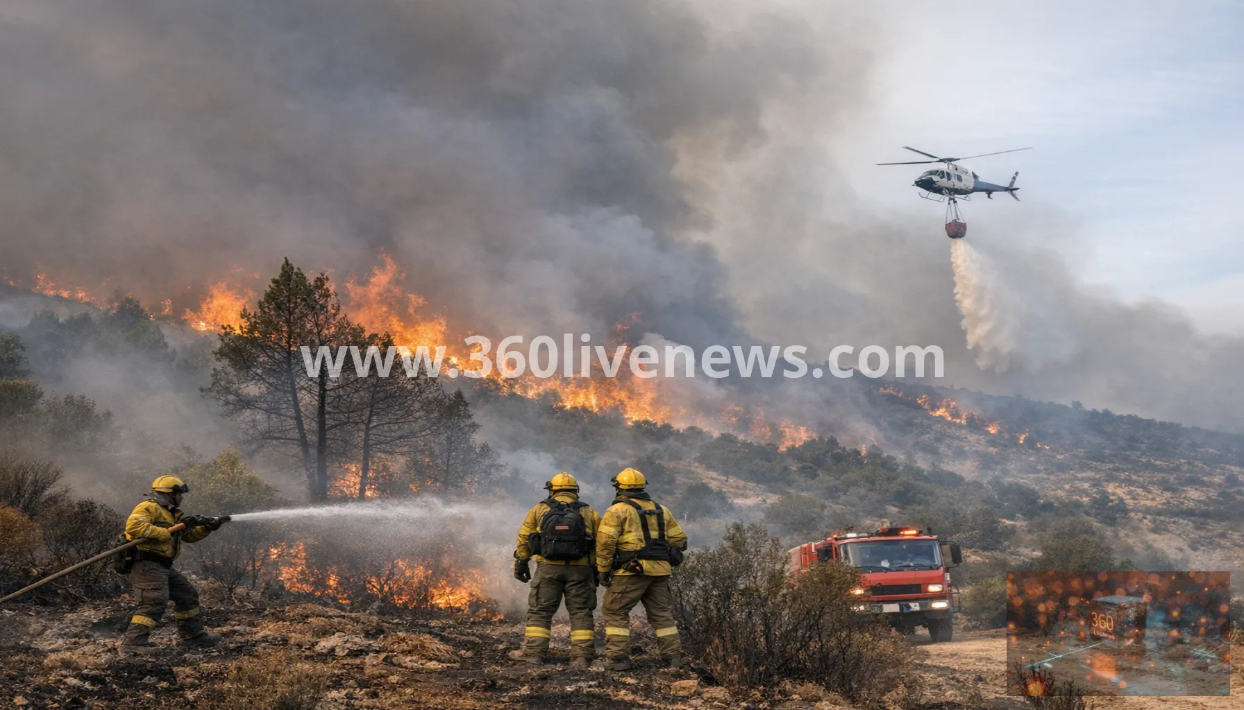 Major wildfire near Madrid burns 30,000 hectares amid Spain heatwave