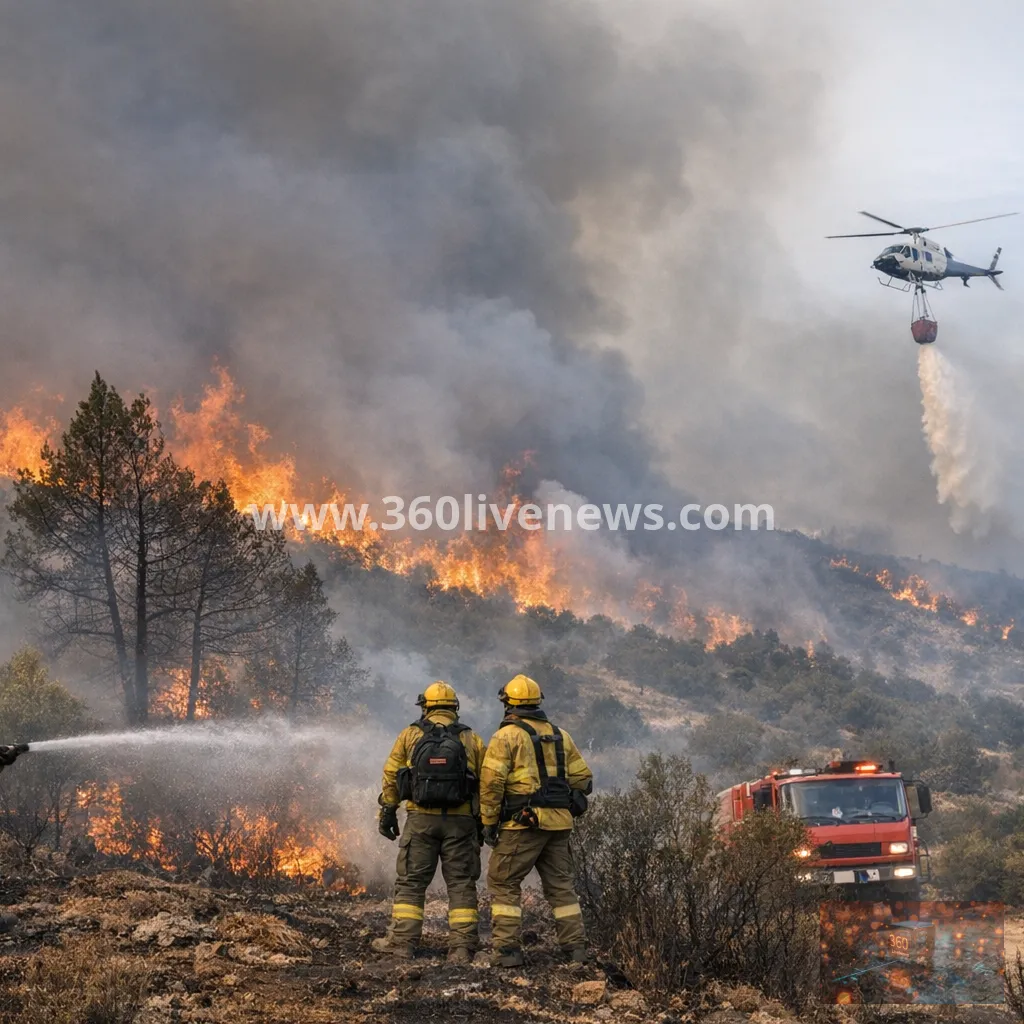 Major wildfire near Madrid burns 30,000 hectares amid Spain heatwave