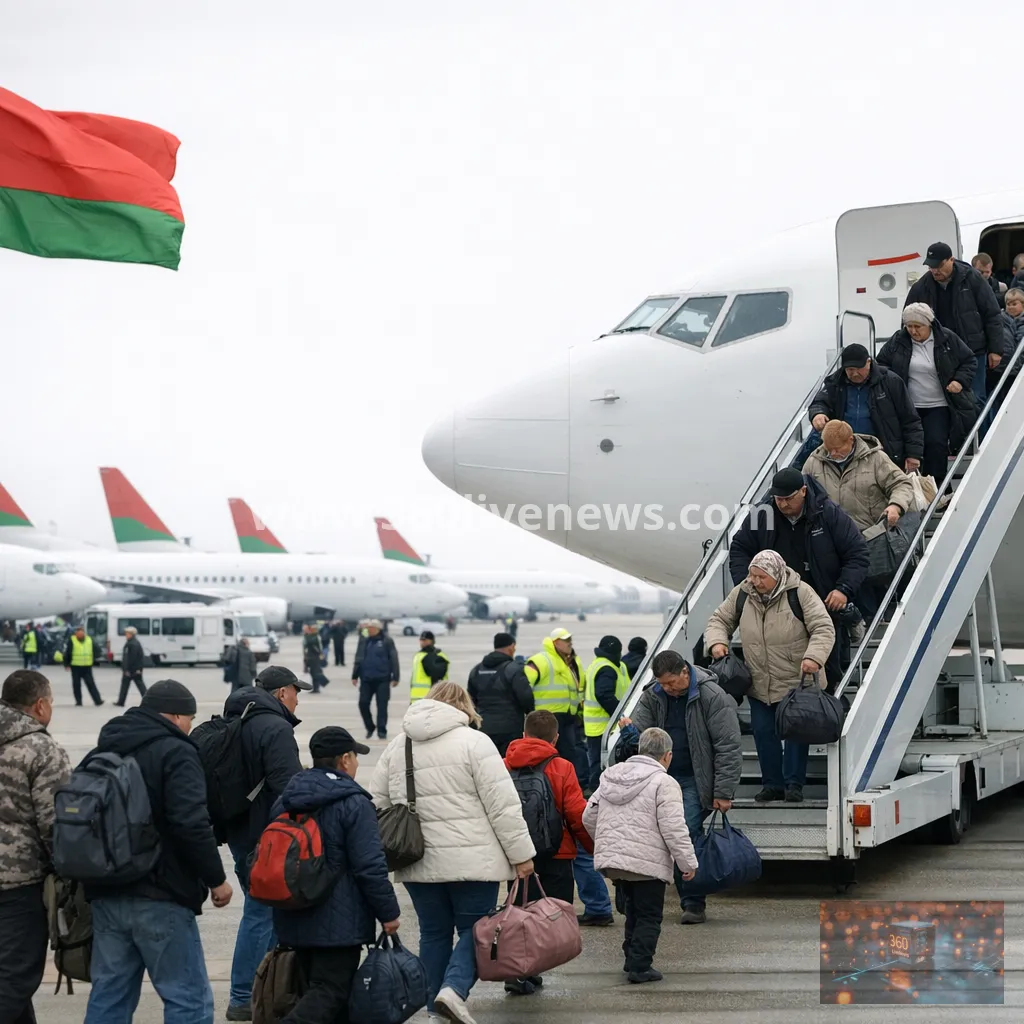 Hundreds from occupied Oleshky reach Belarus as evacuation continues under rare truce