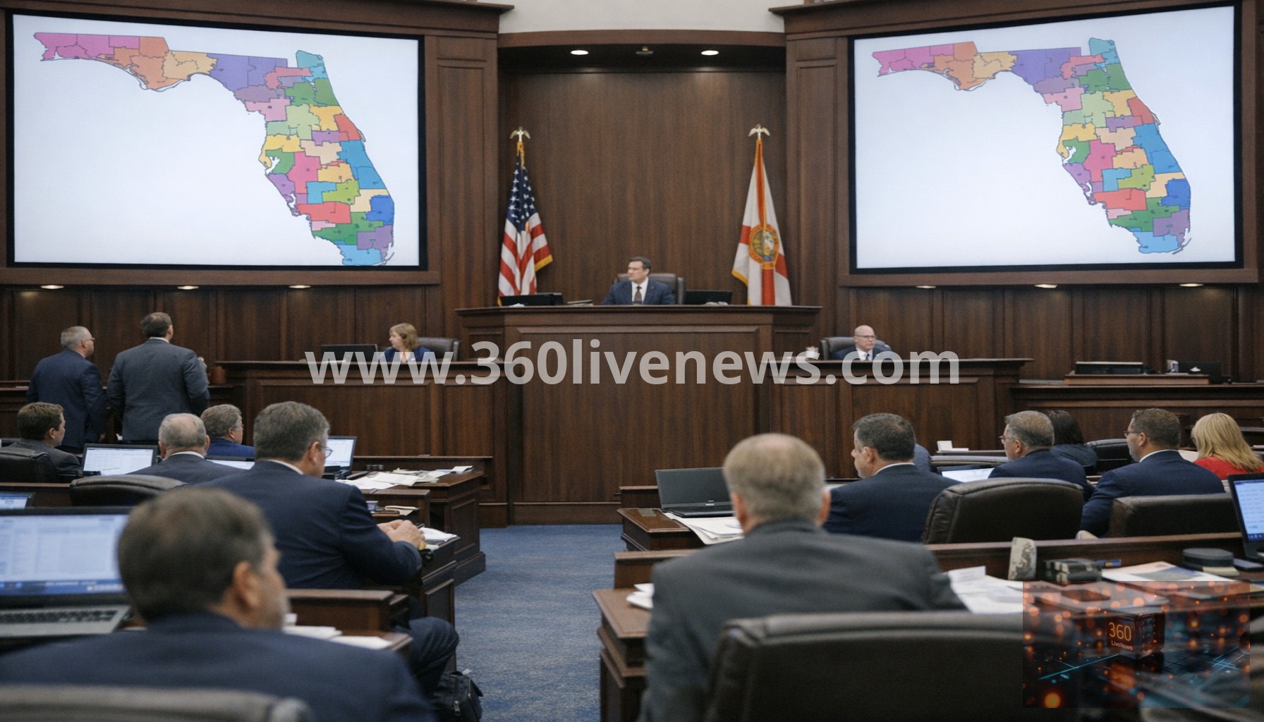 Florida Legislature Approves New Congressional Map Favoring Republicans