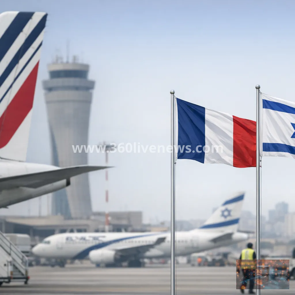 Air France says it will follow Israeli crew nationality restrictions for flights to Tel Aviv