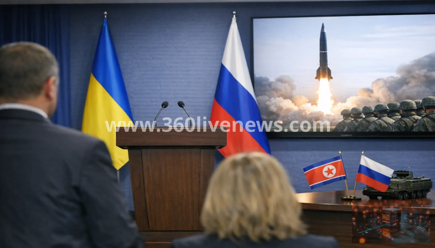 Zelenskyy says North Korean missile and up to 50,000 troops may be heading to Russia
