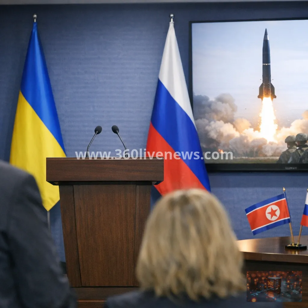 Zelenskyy says North Korean missile and up to 50,000 troops may be heading to Russia