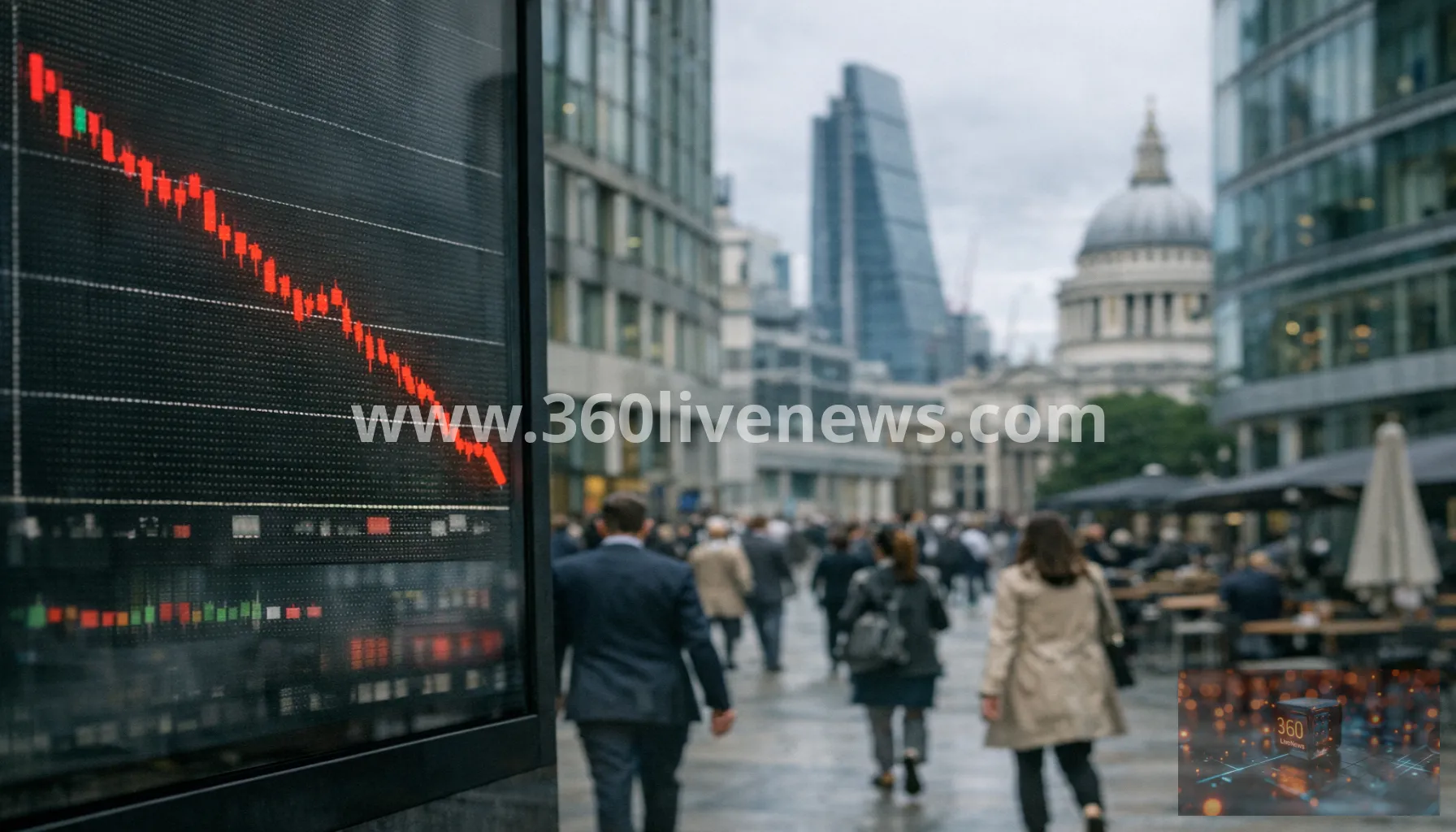 UK economy shrinks 0.1% in April as services weaken