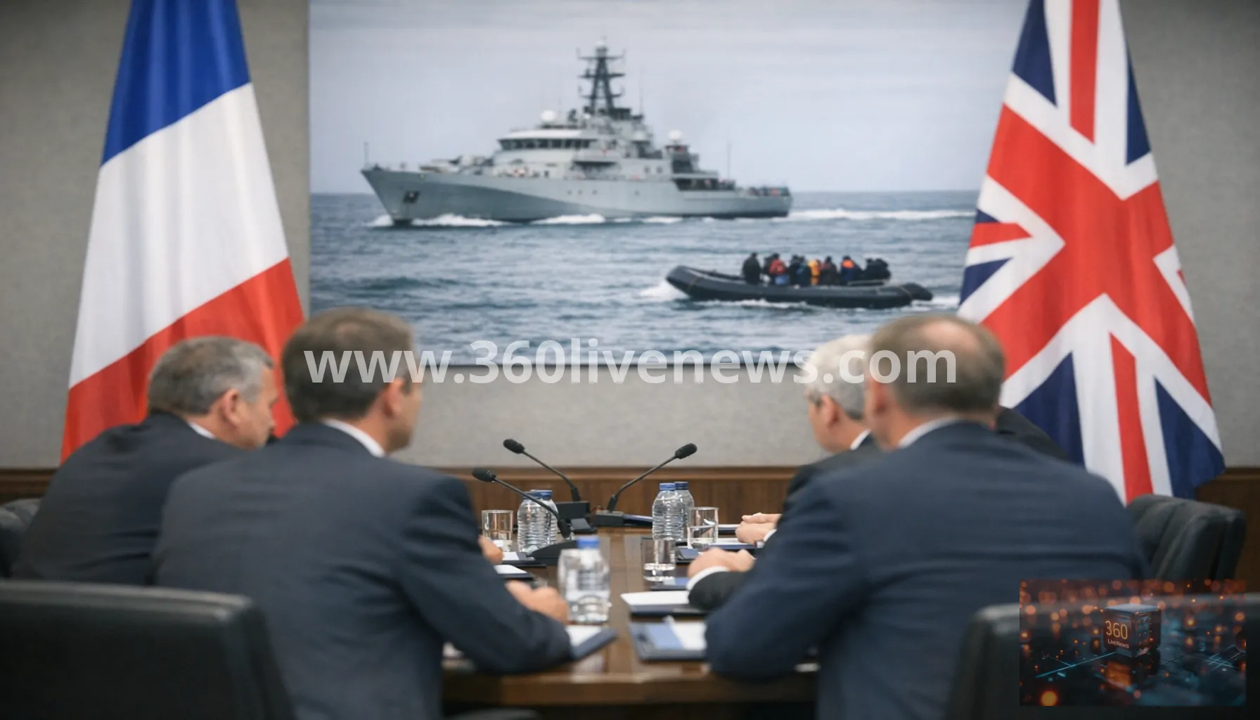 France condemns Reform UK plan to use Royal Navy against Channel migrant boats