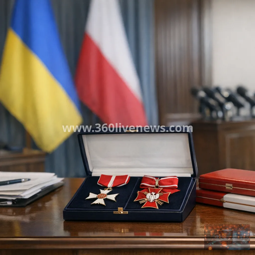 Top Ukrainian officials return Polish awards amid World War Two memory dispute
