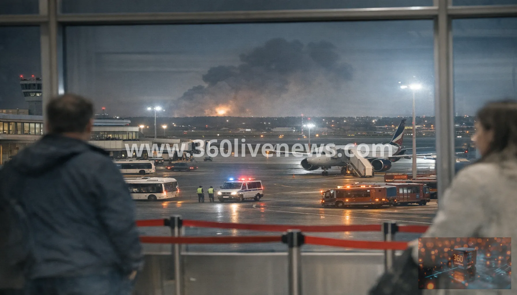 Ukrainian drone attack disrupts all four Moscow airports overnight
