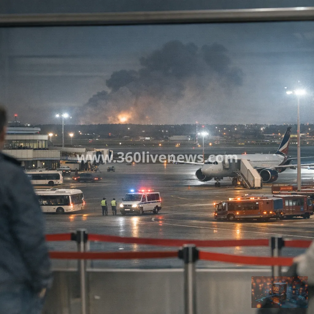 Ukrainian drone attack disrupts all four Moscow airports overnight