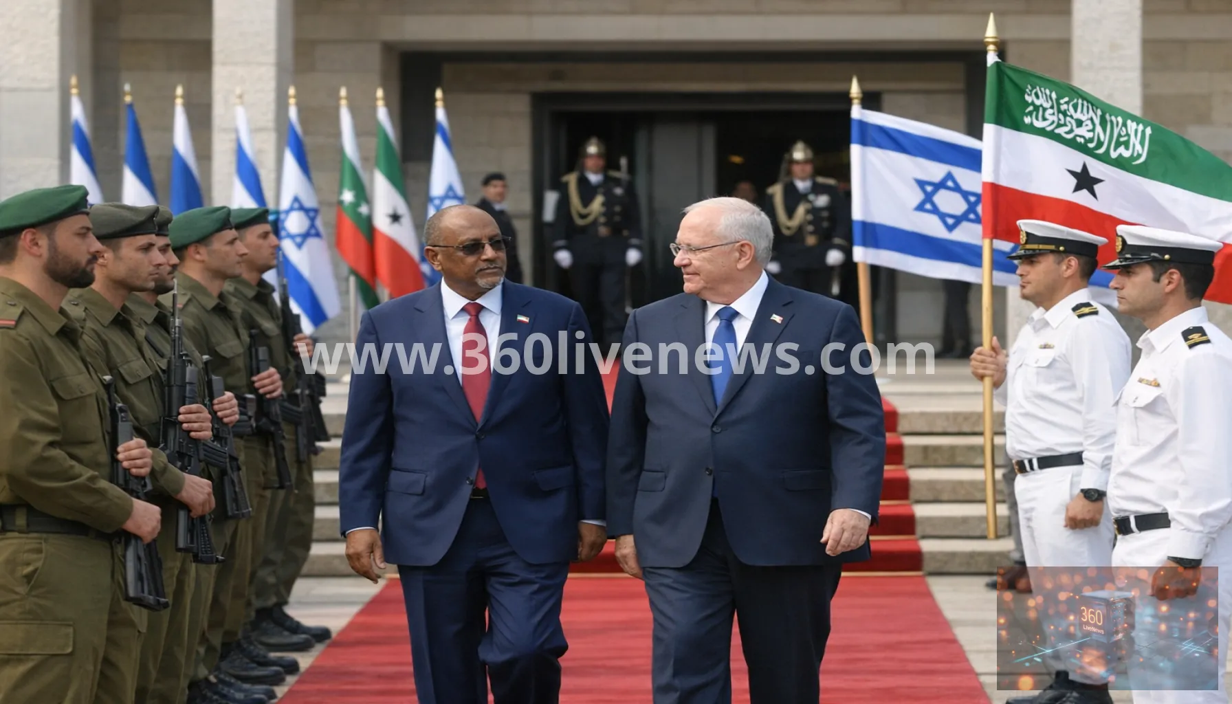 Israel hosts Somaliland president for first state visit and signs strategic cooperation deal
