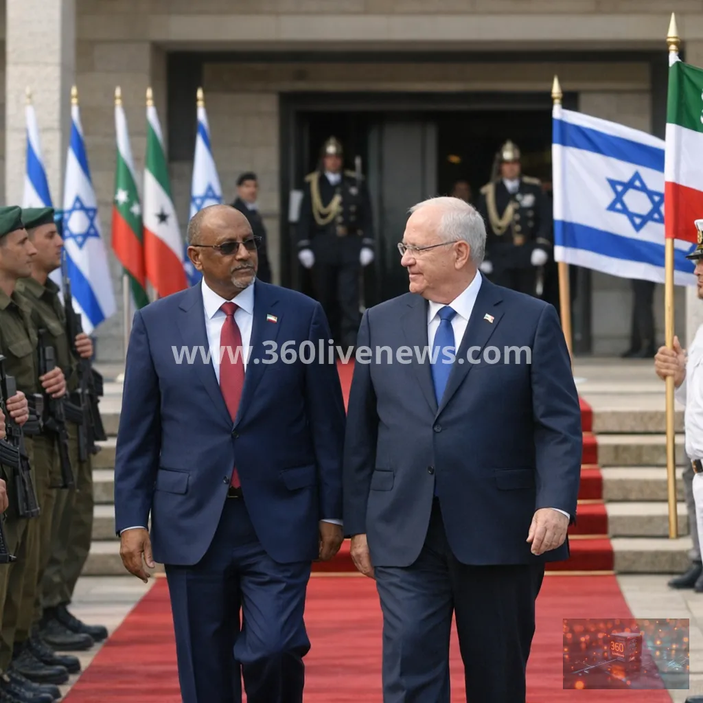 Israel hosts Somaliland president for first state visit and signs strategic cooperation deal