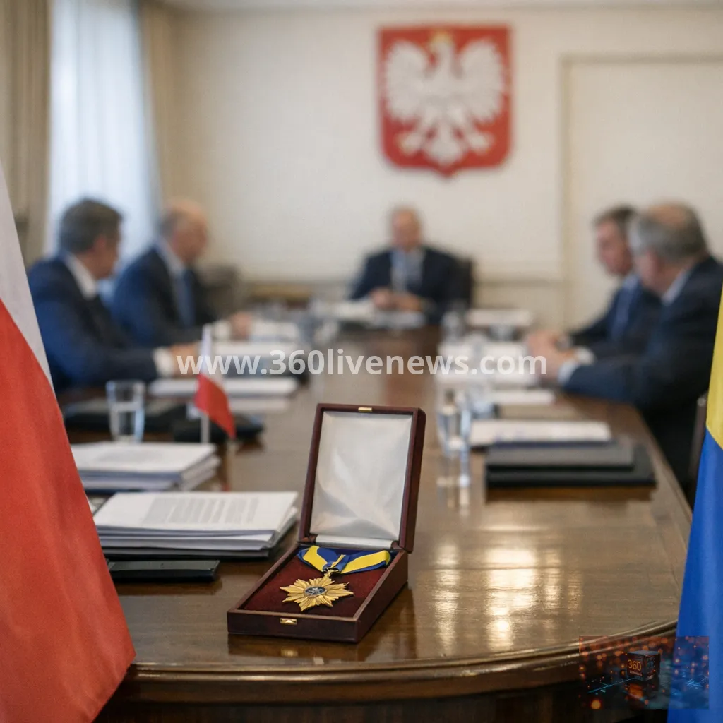 Polish honours body reviews proposal to revoke Zelensky award