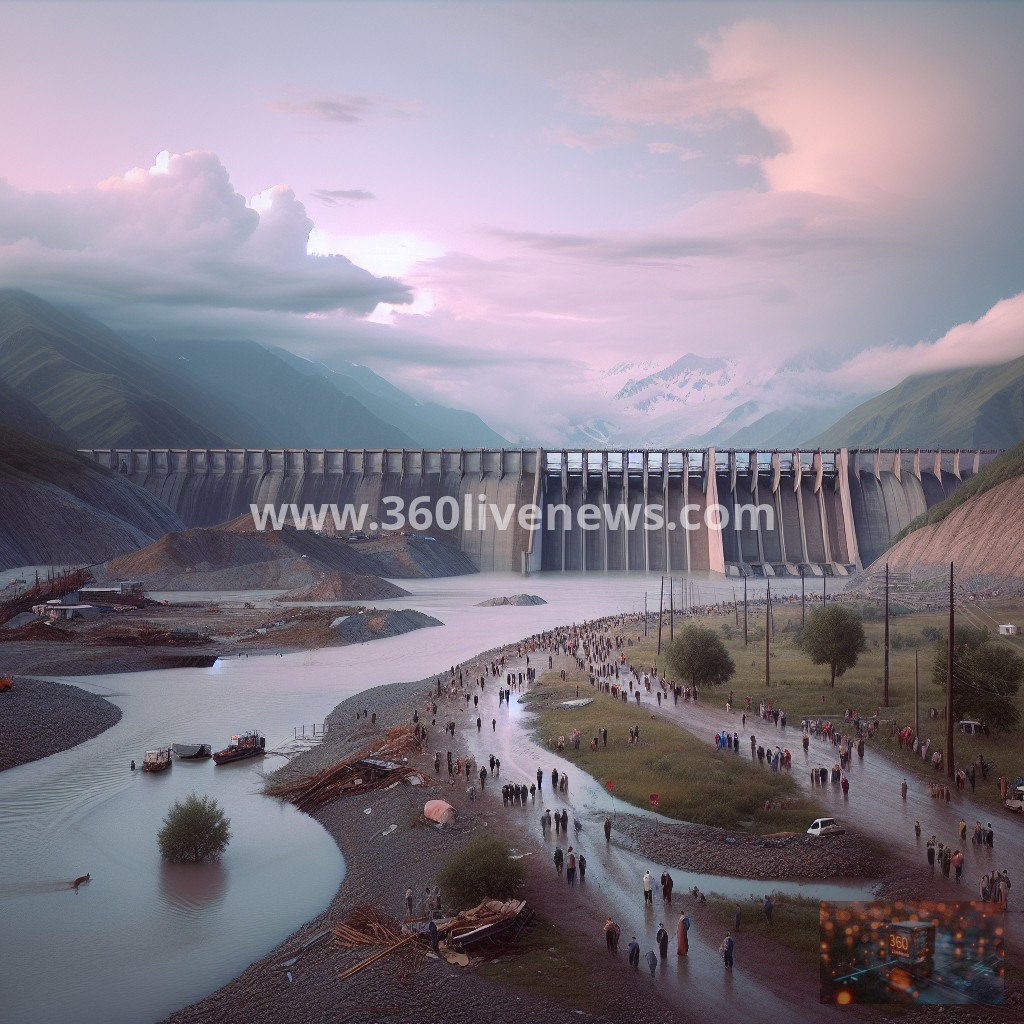 Heavy rainfall in Dagestan causes dam failure, resulting in three deaths and evacuation of 4,000 residents