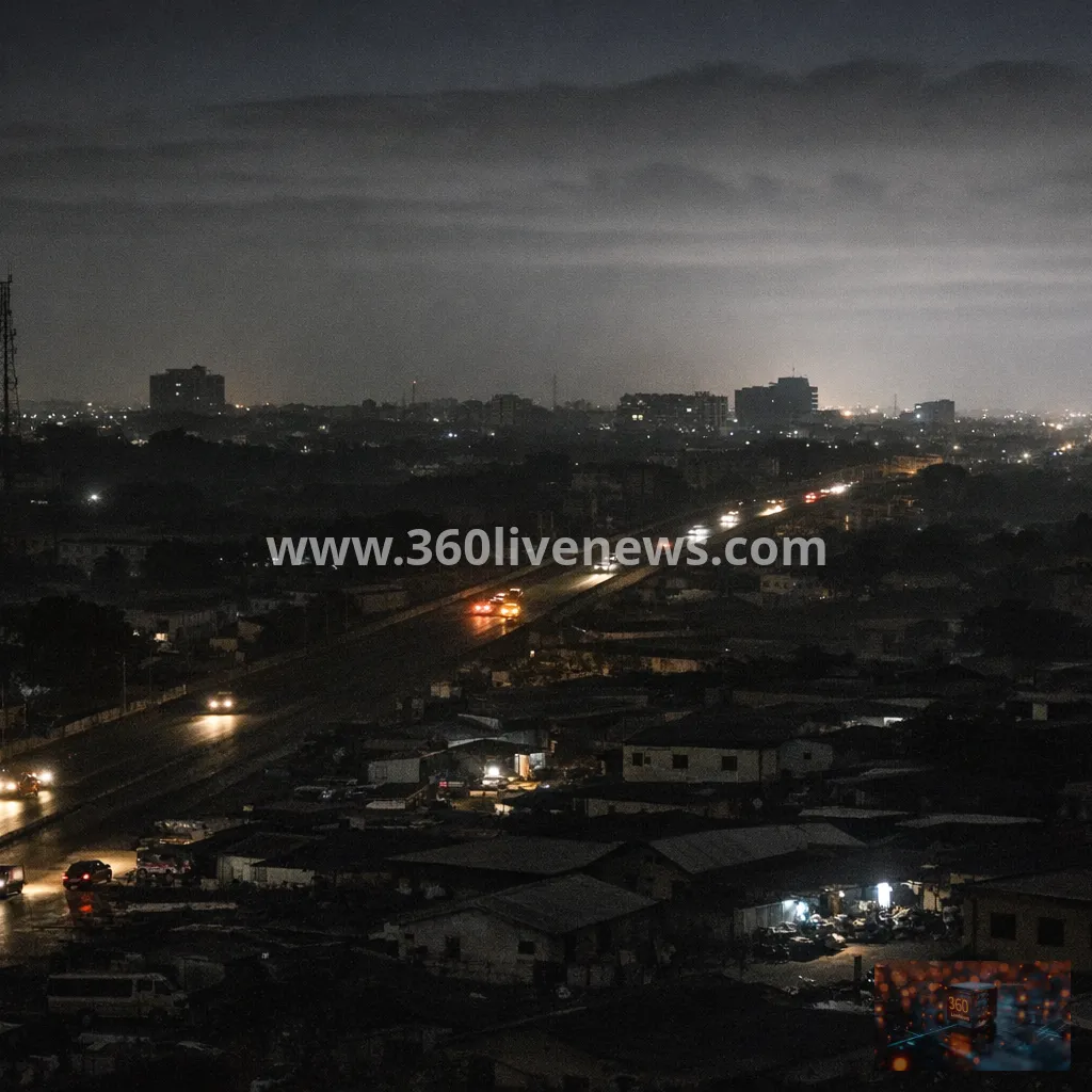Nationwide blackout hits Ghana after major grid fault