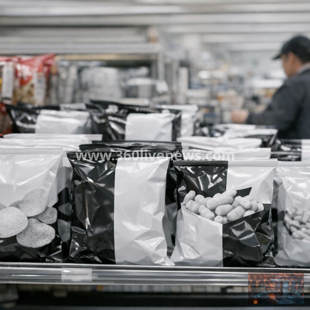Japan's Calbee to switch some snack packs to black and white as Iran war disrupts ink supplies