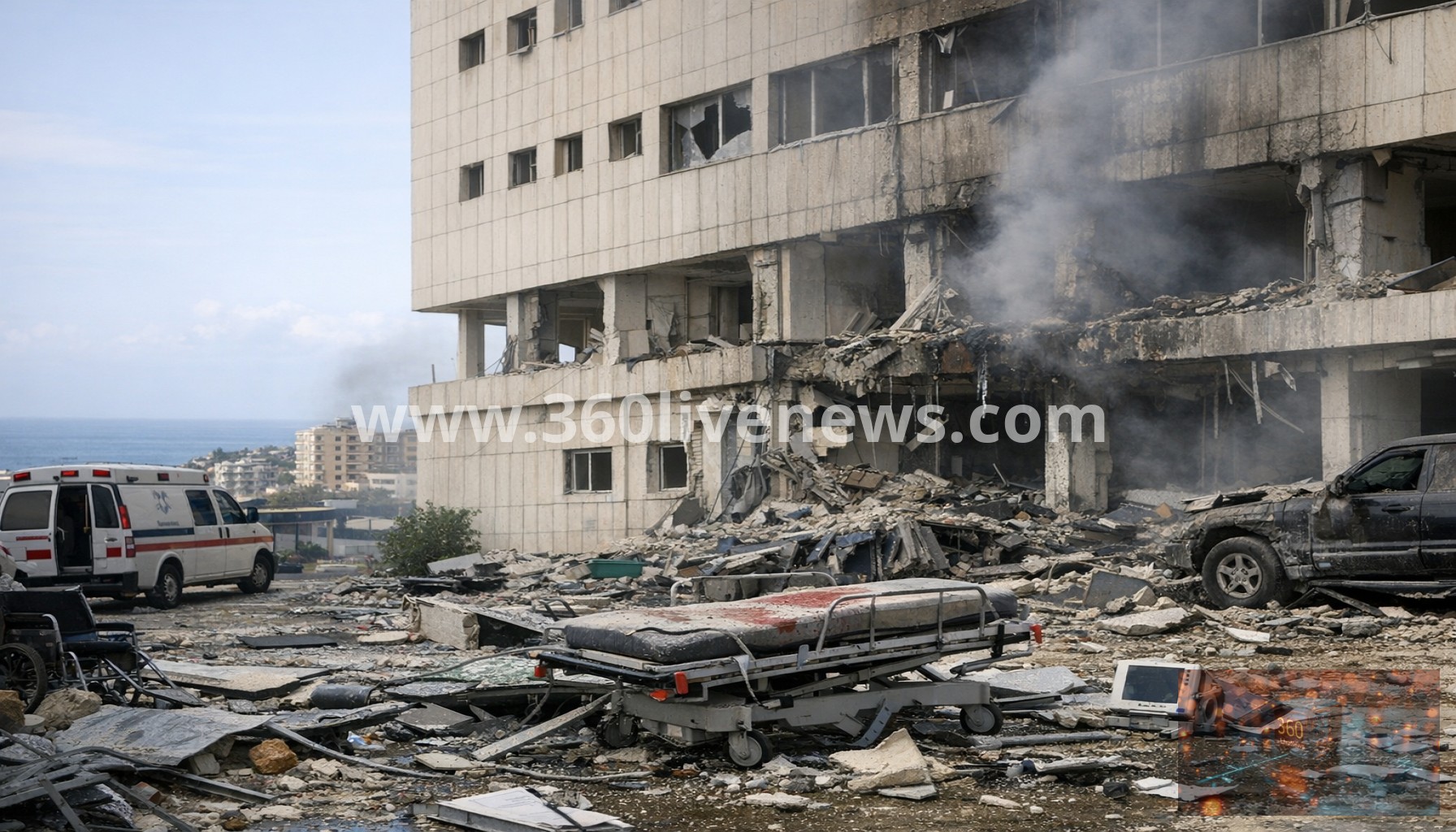 Israeli strikes damage hospital in Lebanon's Tyre amid fragile truce