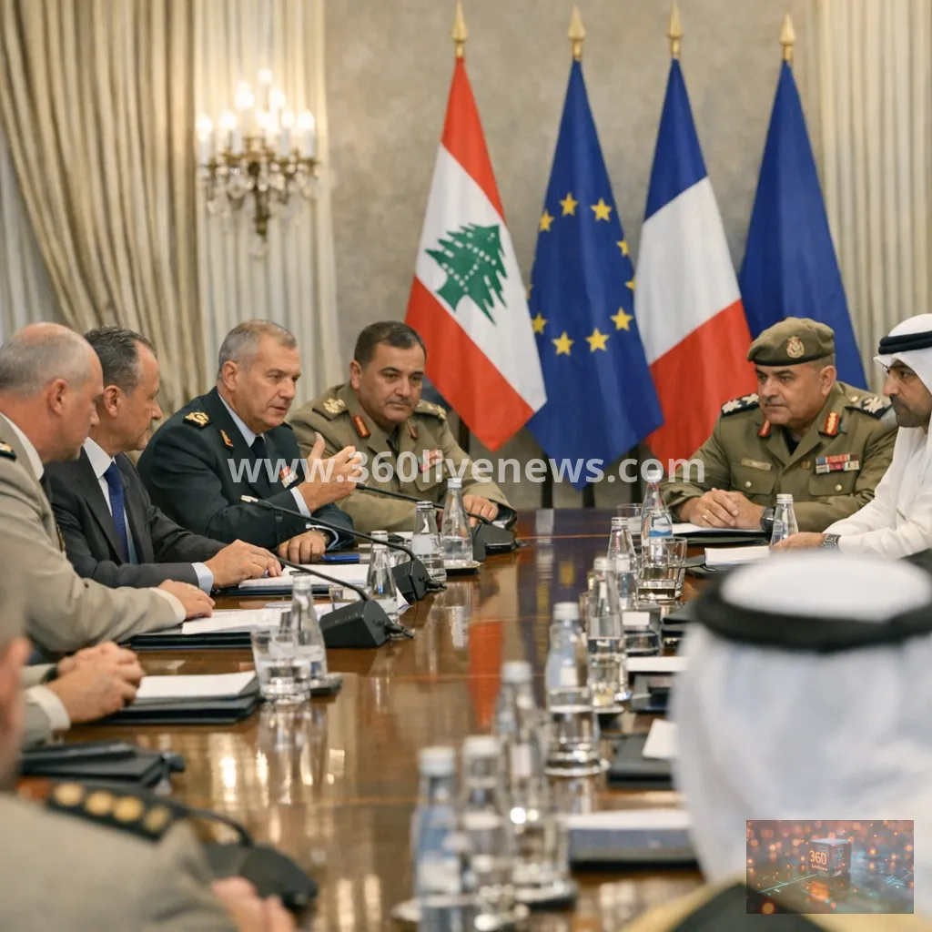 Paris talks focus on Lebanon army support as UN mission nears expiry