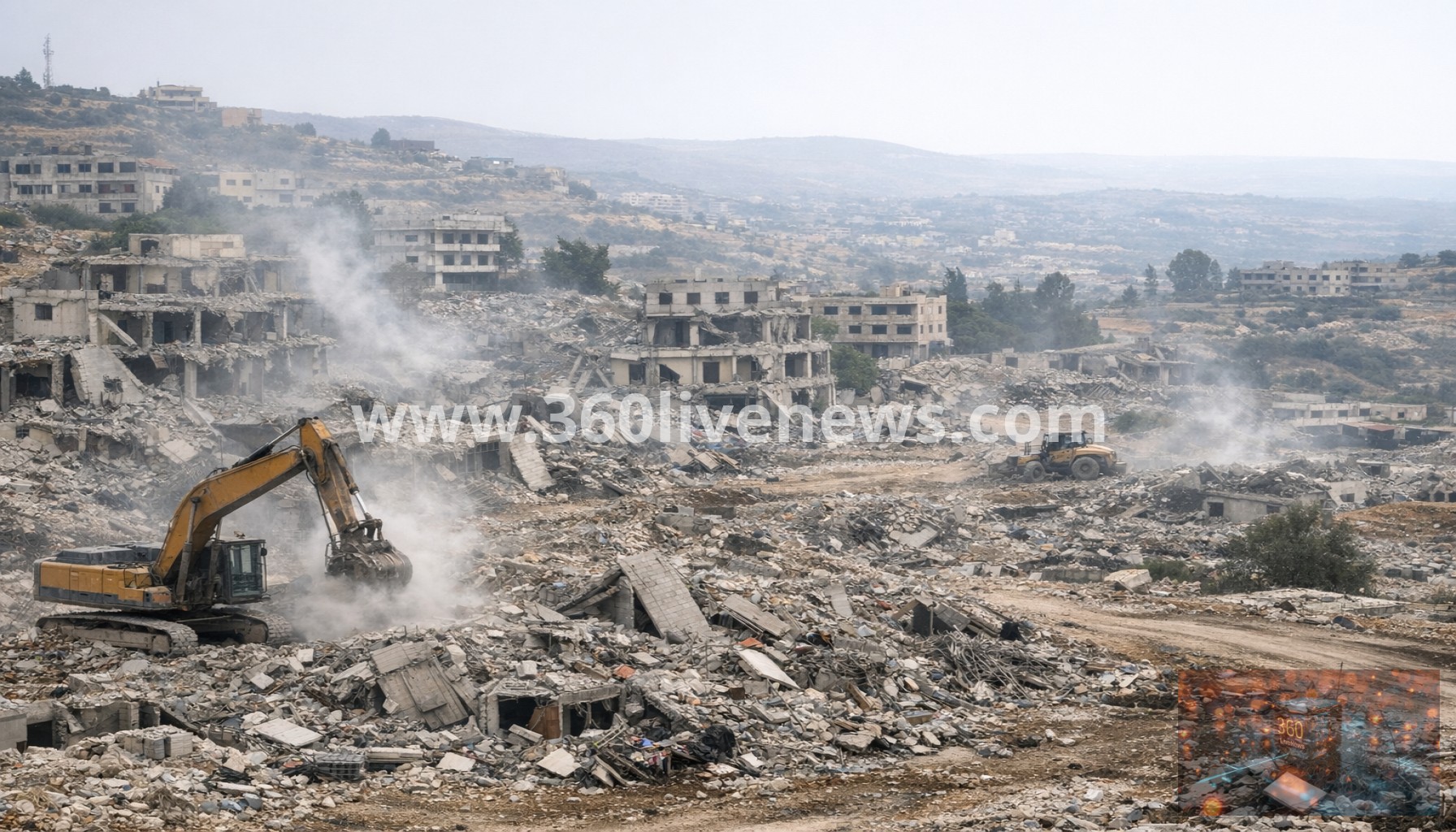 Israeli demolitions devastate southern Lebanese towns
