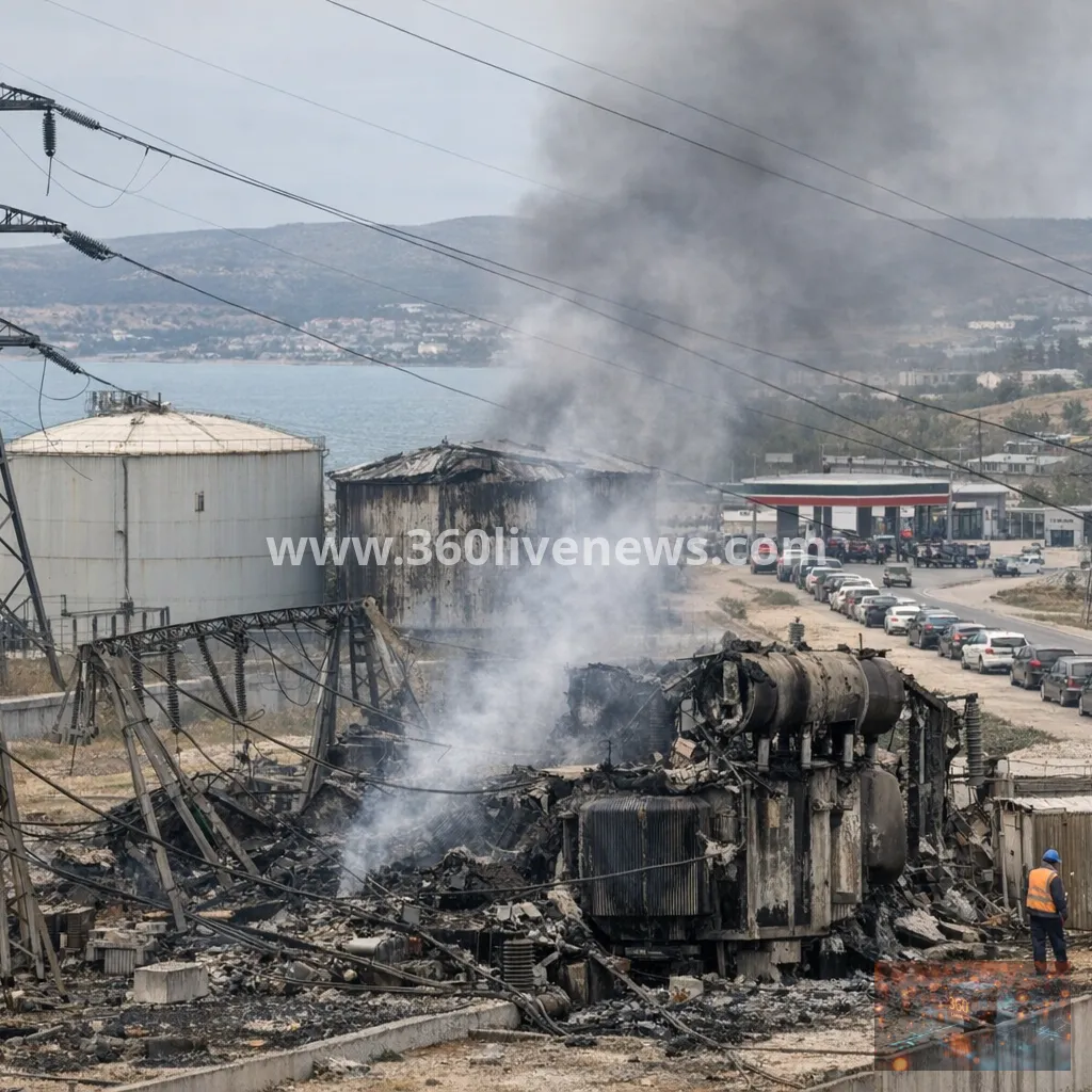 Ukrainian drone strikes leave Russian-held Crimea facing power, water and fuel shortages