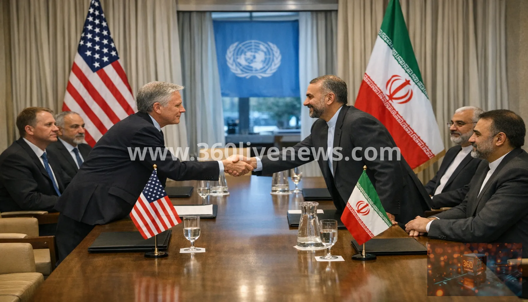 US and Iran reported to sign peace deal with nuclear guarantees and compensation in Geneva