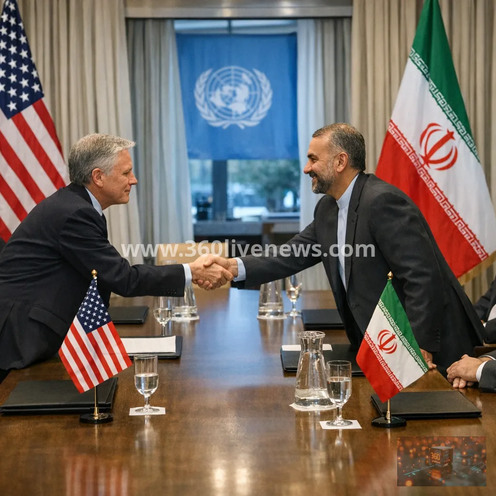 US and Iran reported to sign peace deal with nuclear guarantees and compensation in Geneva