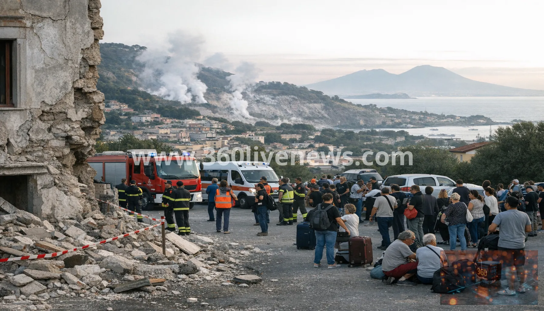 Strong earthquake near Naples injures scores and triggers evacuations in Campi Flegrei