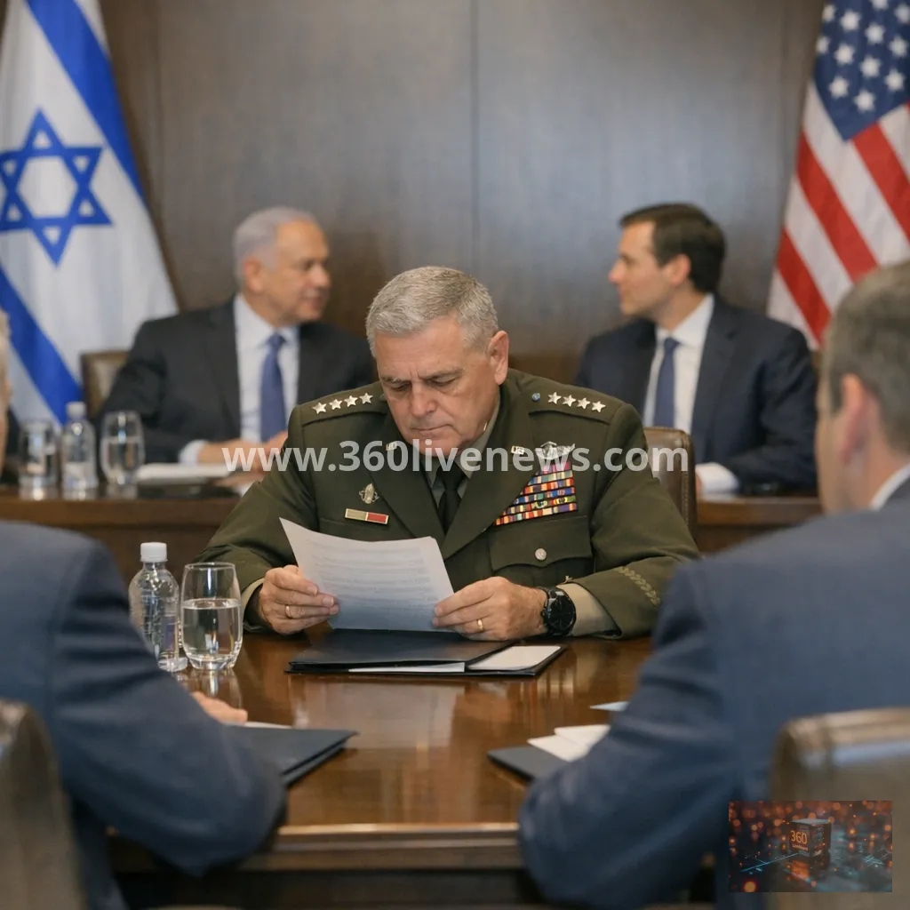 US and Israel agree on American general to verify Hamas disarmament before Gaza withdrawal