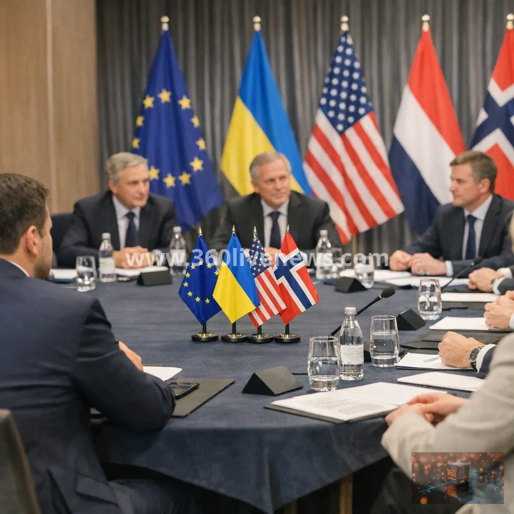 Zelensky arrives in Oslo for talks with US envoy amid strained Kyiv-Washington ties