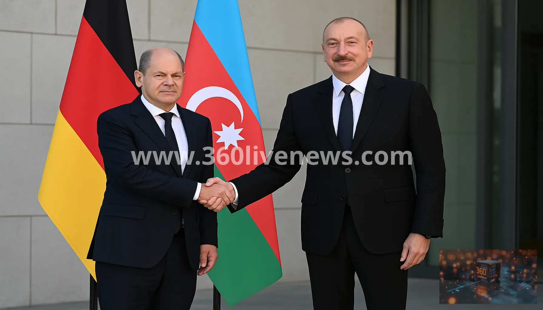 Aliyev says former Russian and German officials were in Baku for possible Ukraine meeting