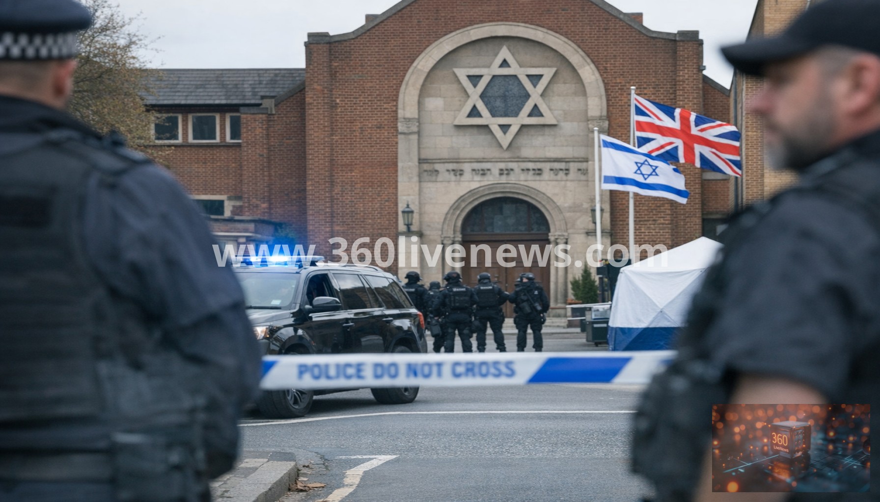 London stabbing of two Jewish men declared terrorist incident