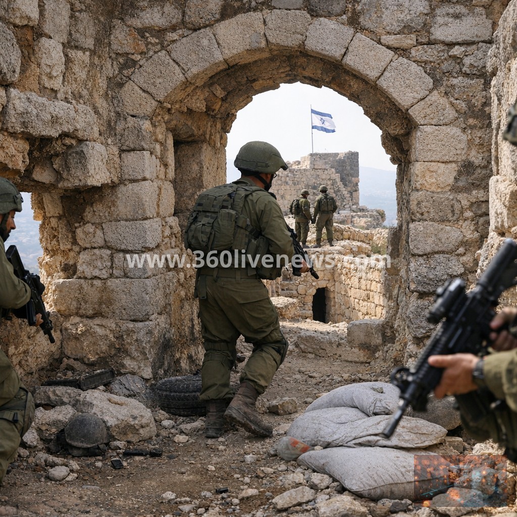 Israeli troops seize Beaufort Castle in southern Lebanon incursion