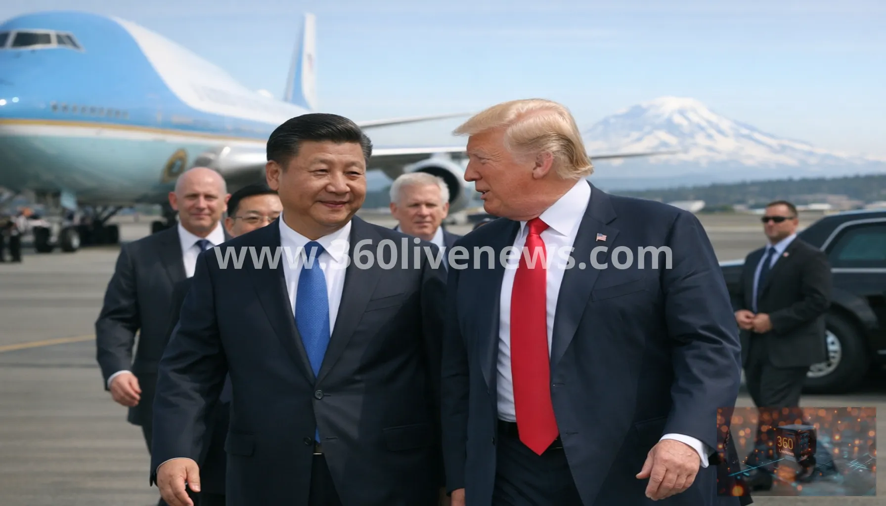 Xi Jinping arrives in Washington for Trump meeting as Taiwan and AI dominate agenda