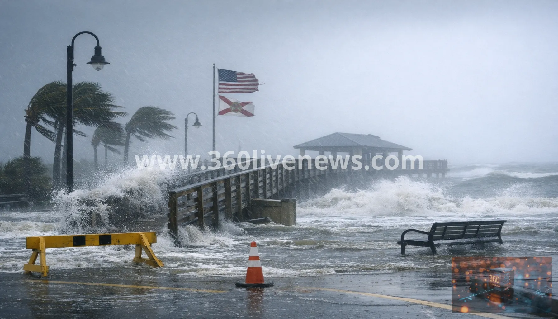 Hurricane Isaias makes landfall in Florida as flooding risk rises