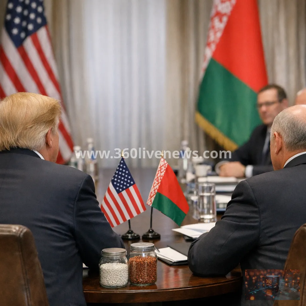 Trump promotes major Belarus potash deal amid Canada trade dispute