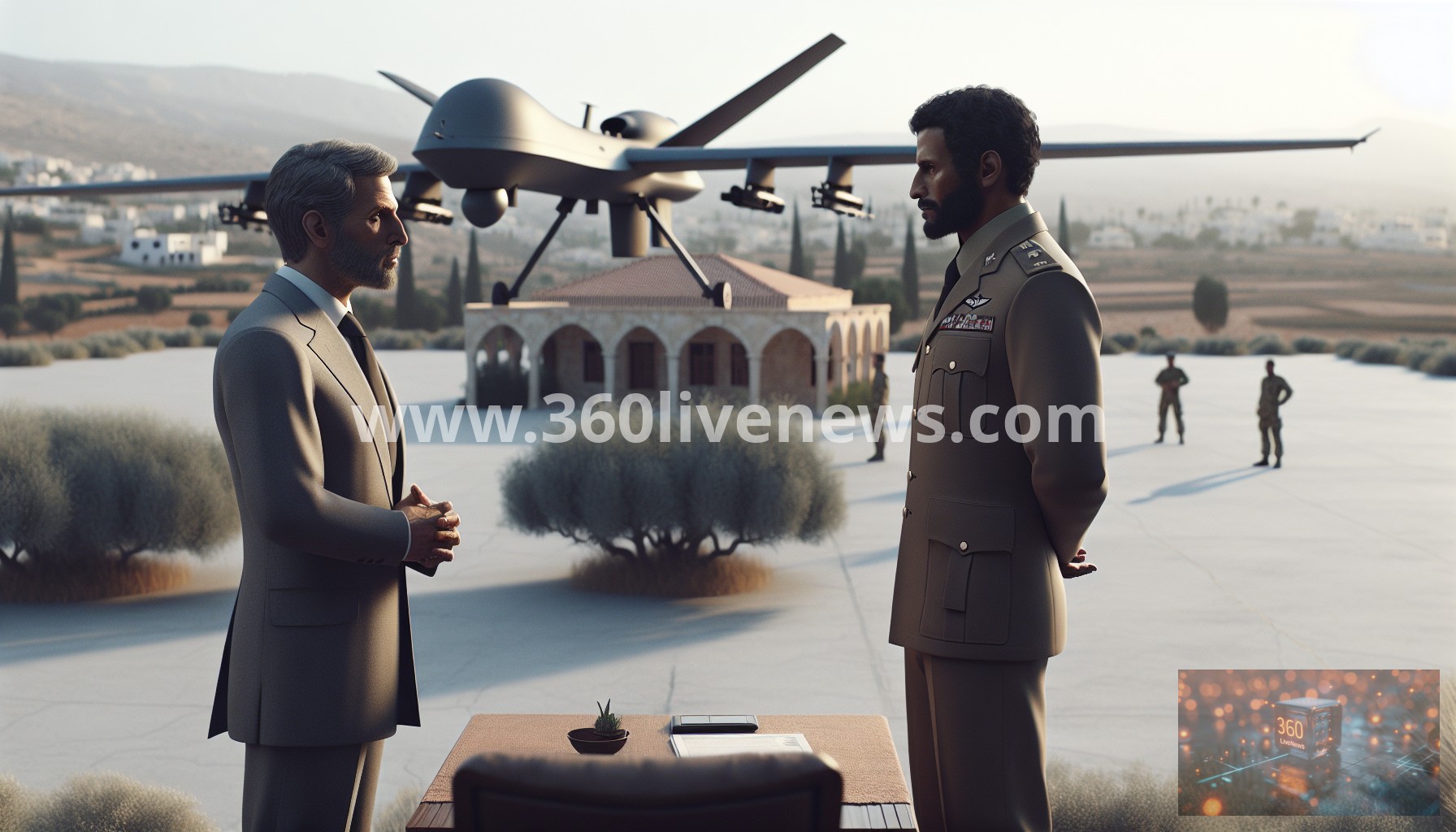 Emmanuel Macron visits Cyprus to enhance military cooperation amid regional tensions and recent drone strike incident