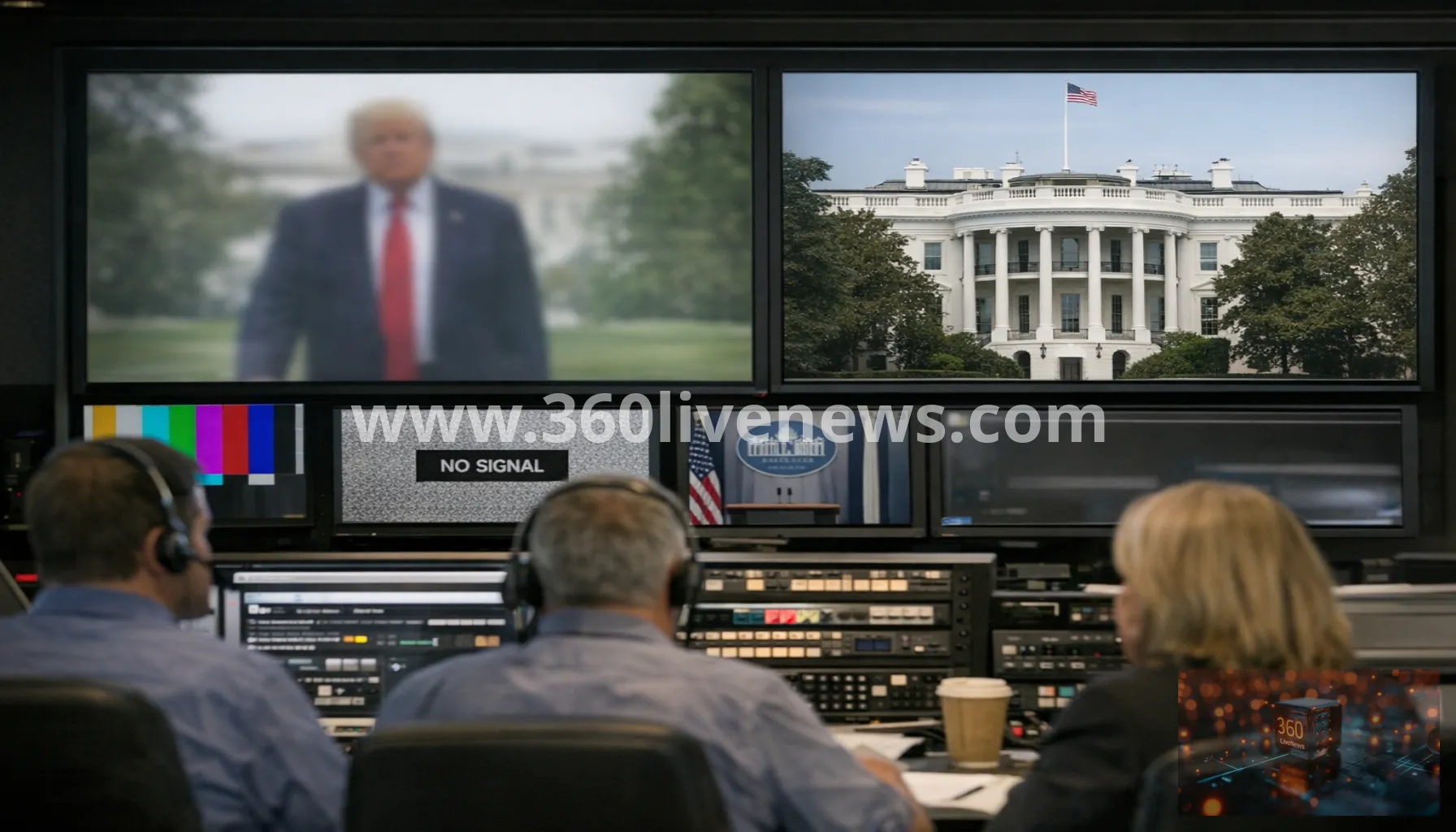 Major US networks suspend Trump coverage after White House access ban