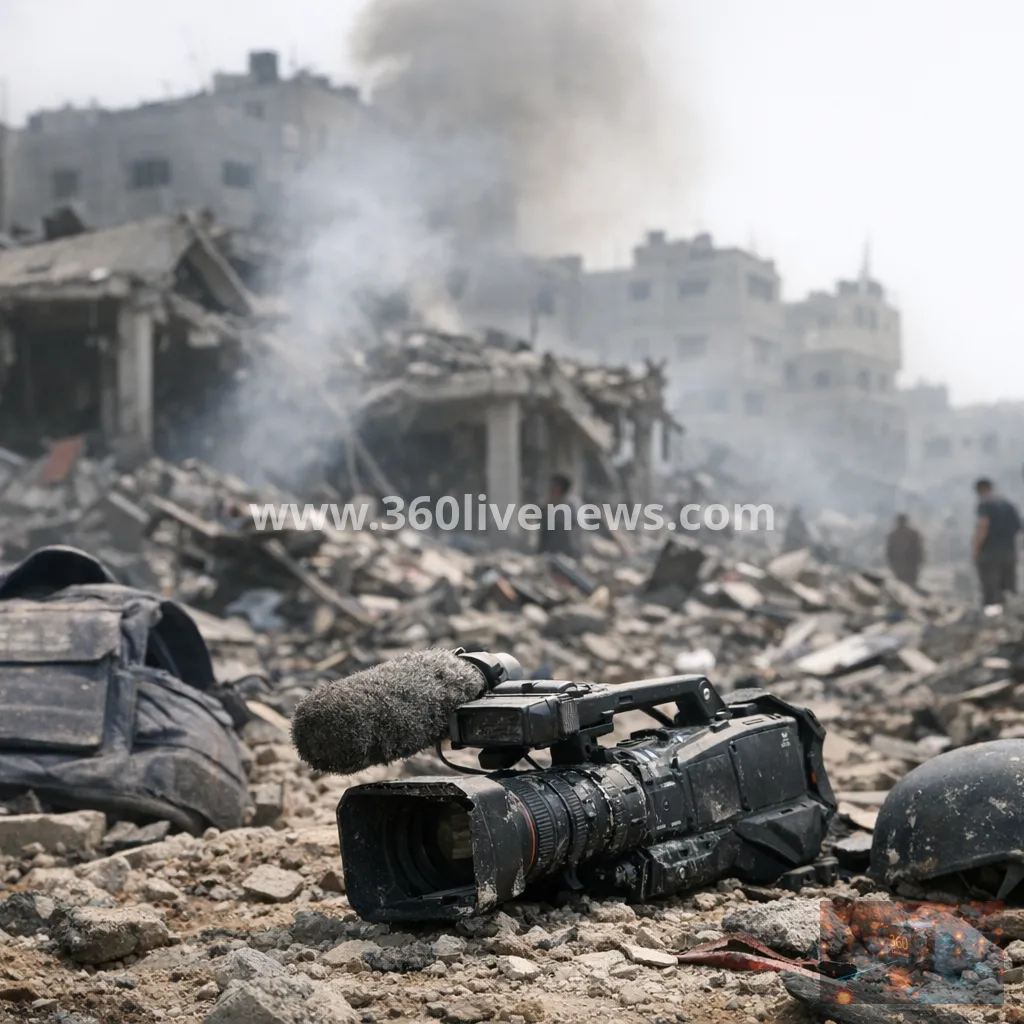 Israeli drone strike kills Al Jazeera cameraman in central Gaza