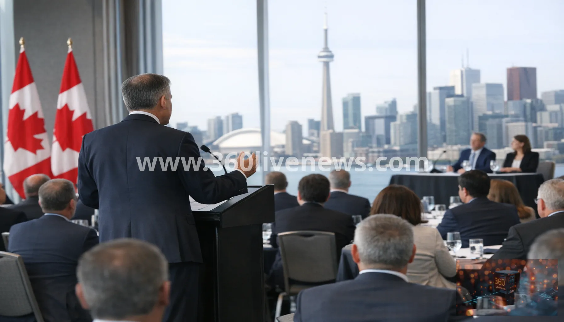 Carney pitches Canada as a safe harbour for global finance at Toronto investment summit