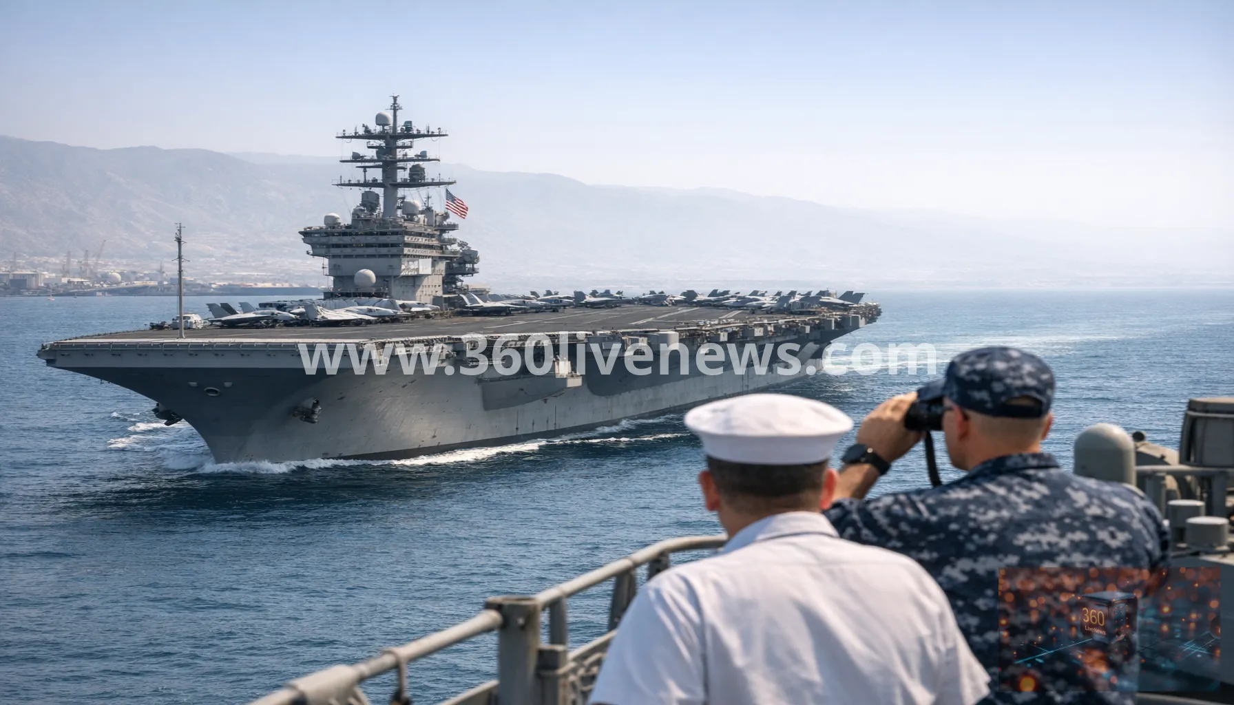 US sends USS George Washington to the Middle East amid war with Iran