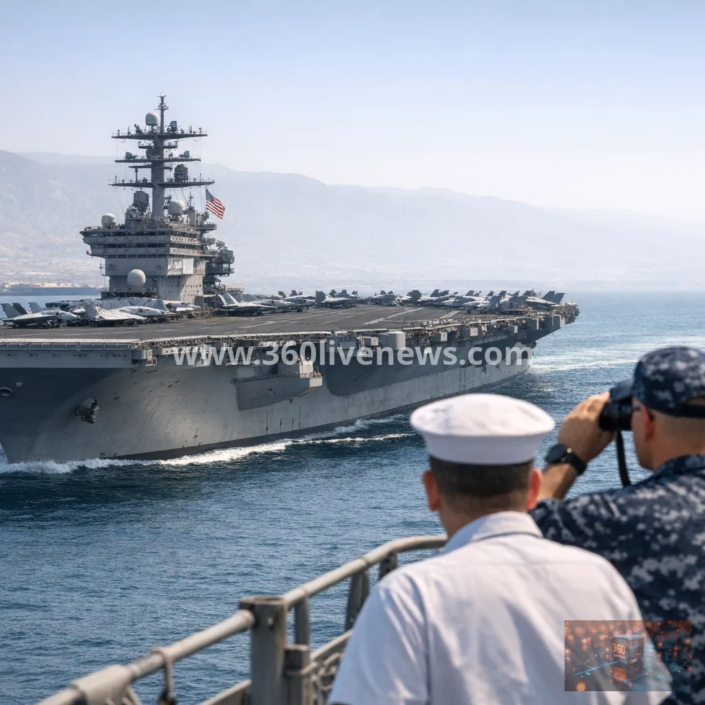 US sends USS George Washington to the Middle East amid war with Iran