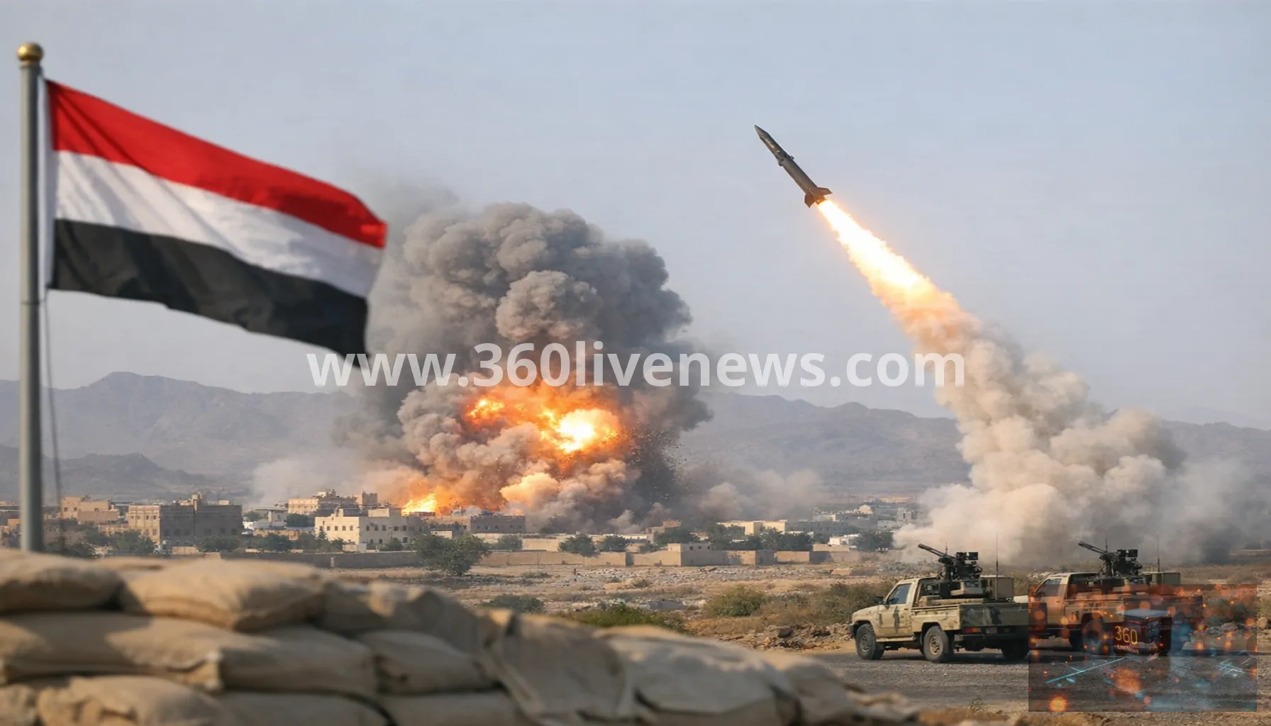 Houthis launch ballistic missile attacks on al-Makha and Marib as Yemen violence escalates