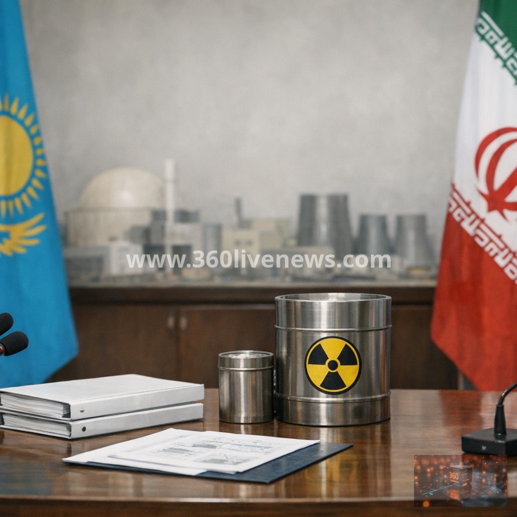 Kazakhstan says it could host Iran's uranium stockpile in future nuclear deal