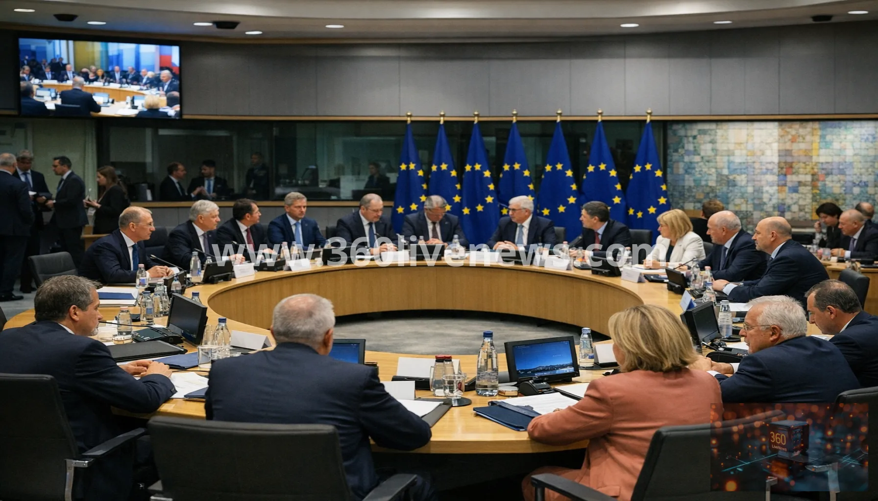 EU foreign ministers meet in Brussels on Ukraine, Middle East and Black Sea