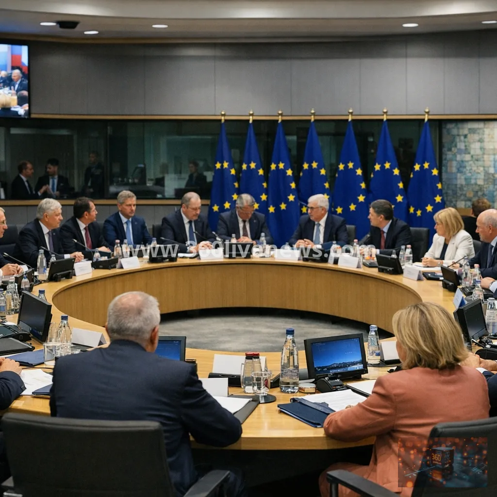 EU foreign ministers meet in Brussels on Ukraine, Middle East and Black Sea