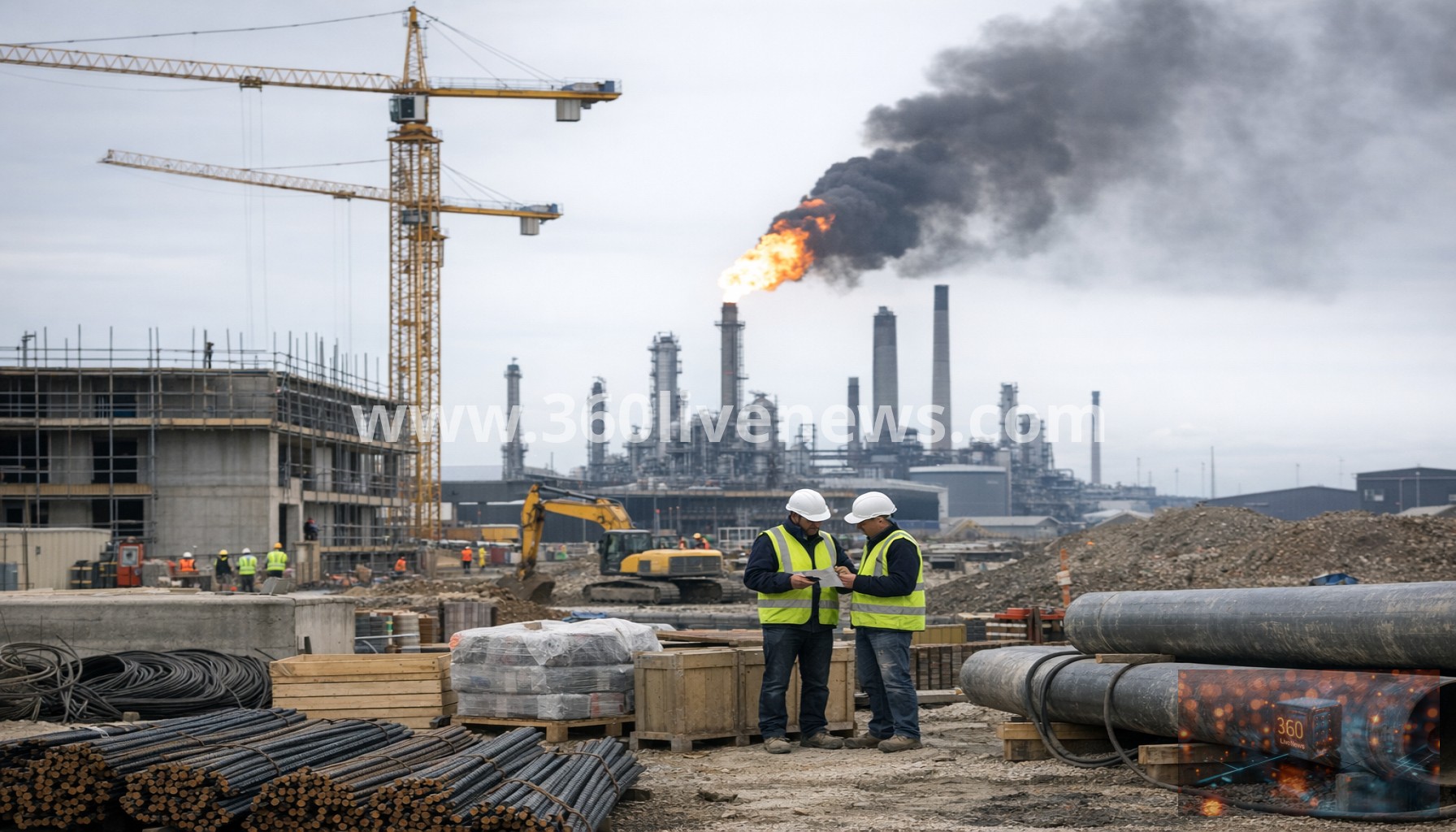 UK construction firms hit by sharp cost rises linked to Iran war