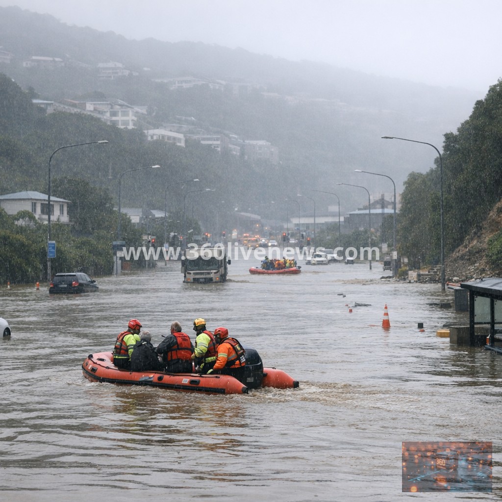State of emergency declared in Wellington due to severe flooding