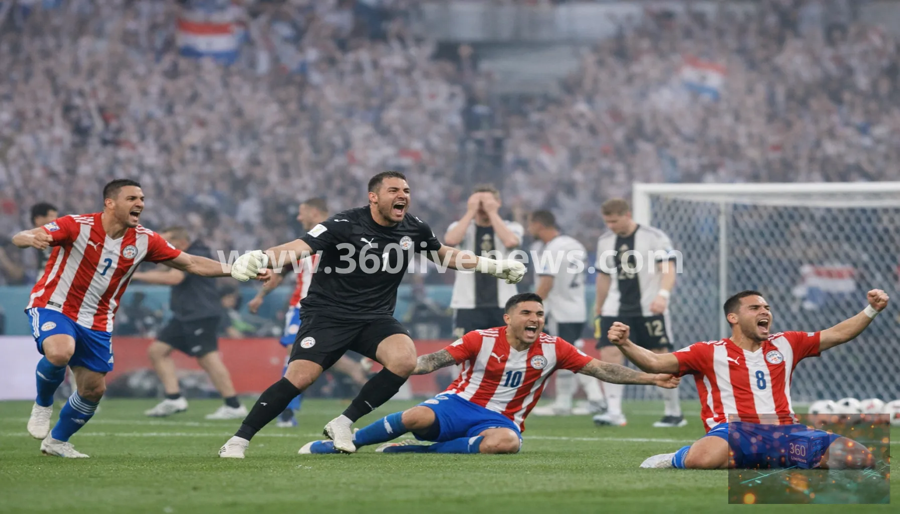 Paraguay stun Germany on penalties to reach World Cup last 16
