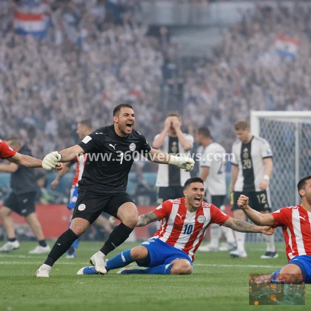 Paraguay stun Germany on penalties to reach World Cup last 16
